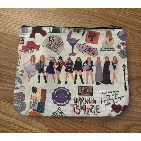 Taylor Swift Cosmetic Bag - Picture 2 of 4